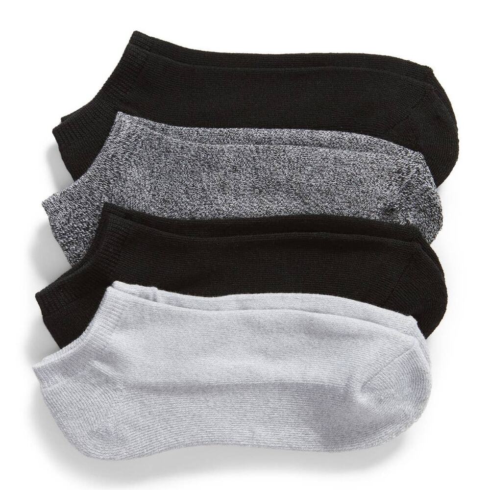 Nordstrom Women's REPREVE (2) 4 Pack Cushion Footie Socks  Recycled Bottles